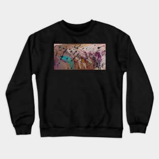 Meteors Passing a Gas Giant Crewneck Sweatshirt